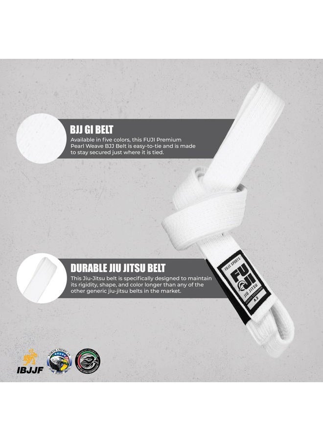 Fuji Premium Pearl Weave BJJ Belt - Image 5