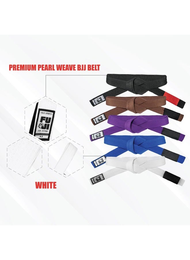 Fuji Premium Pearl Weave BJJ Belt - Image 4