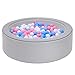 Moncoland Leather Foam Ball Pit for Toddlers Waterproof Baby Ball Pit with Soft Memory Foam Large SoftPlay Set Baby Playpen Indoor Outdoor Games Ideal Gifts Toys for Boys and Girls Upgraded Round - Image 2