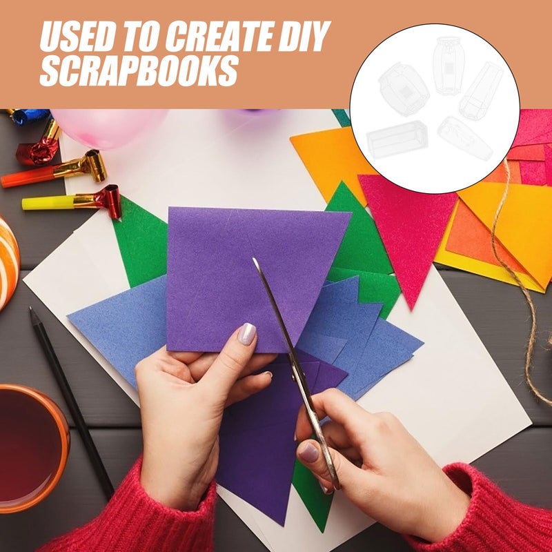 حزمة ملصقات DIY على شكل زجاجة 20 قطعة لأعمال القصاصات وتزيين حفلات التخرج - Image 5