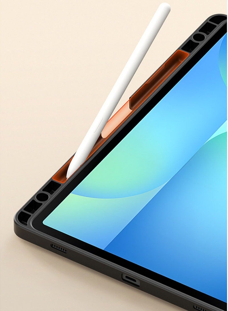 general Case for Samsung Galaxy Tab S11, Ultra Slim Smart Tablet Case with Detachable Pencil Holder, 4 Adjustable Angles, Auto Wake/Sleep, Vegan Leather - Image 3