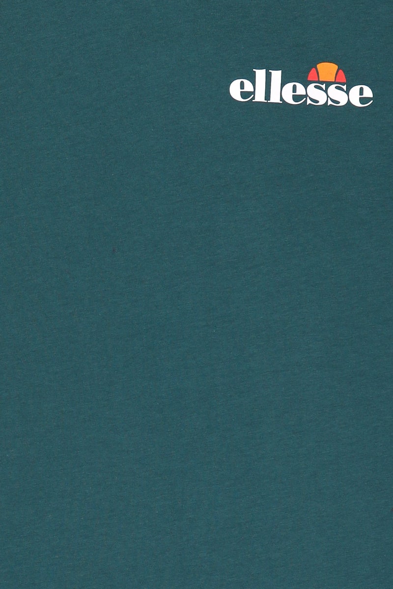 Ellesse Men Sportwear Fit Short Sleeve Training T-Shirt, Dark Green - Image 5