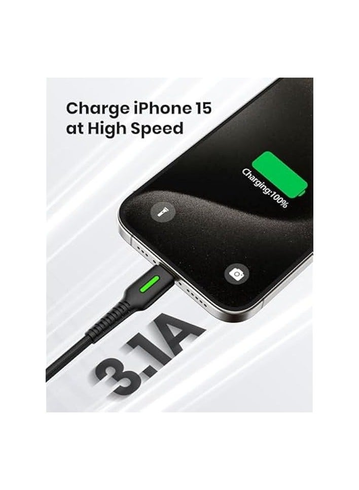 INIU USB C Cable, [5 Pack 3.1A] QC 3.0 Fast Charging USB Type C Cable, (3.3+3.3+6+6+10ft) Nylon Braided Phone Charger USB-C Cable for Samsung Galaxy S20 S10 S9 S8 Plus Note 10 LG Google Pixel Moto etc - Image 4