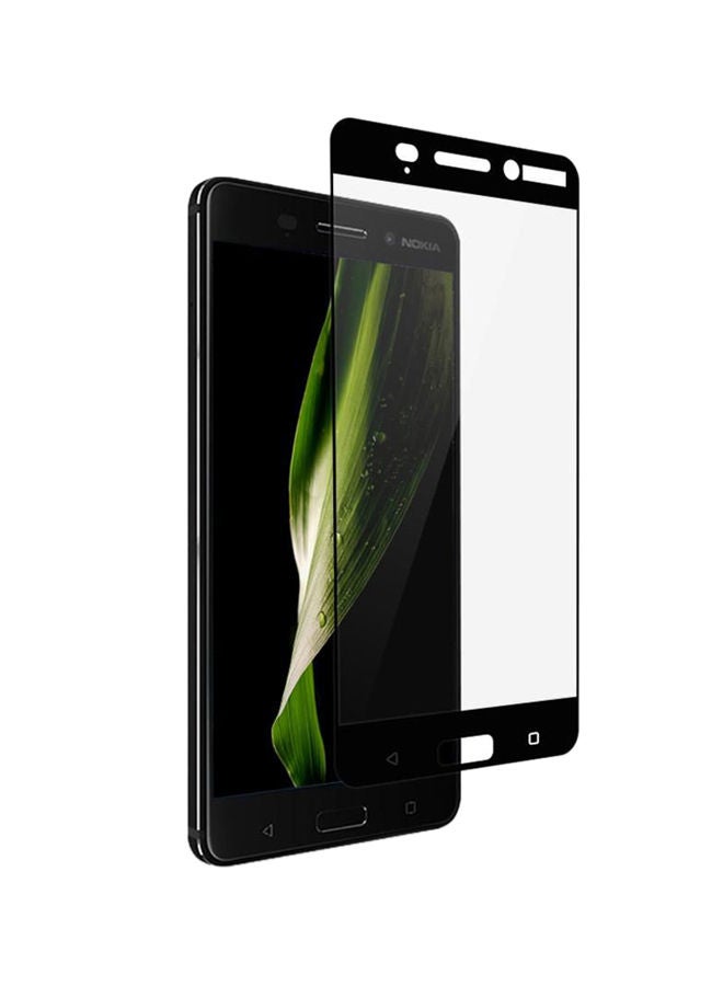 NIBEMINENT Tempered Glass Screen Protector For Nokia 5 Black