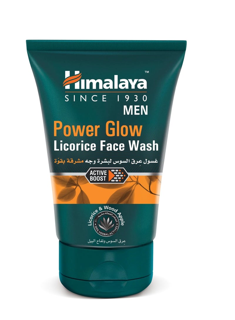 Himalaya Power Glow Licorice Face Wash 100 ml - Image 1