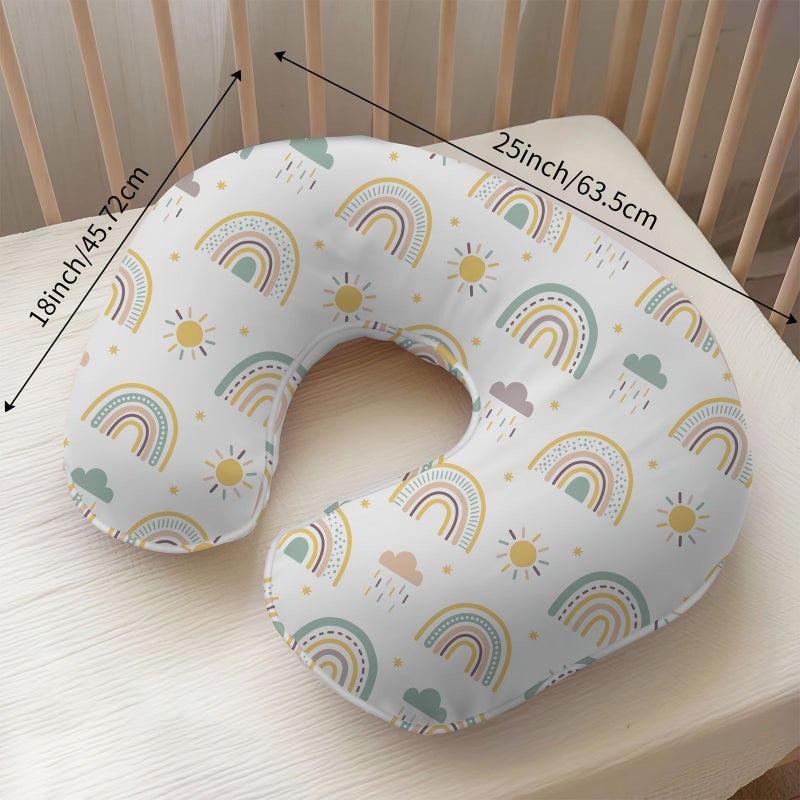 Leaf Butterfly Breastfeeding Pillow Nursing Support Cushion for Mother Baby Bottle Feeding Breathable Cover Multifunctional Travel Pillow 0 12 Months - Image 2