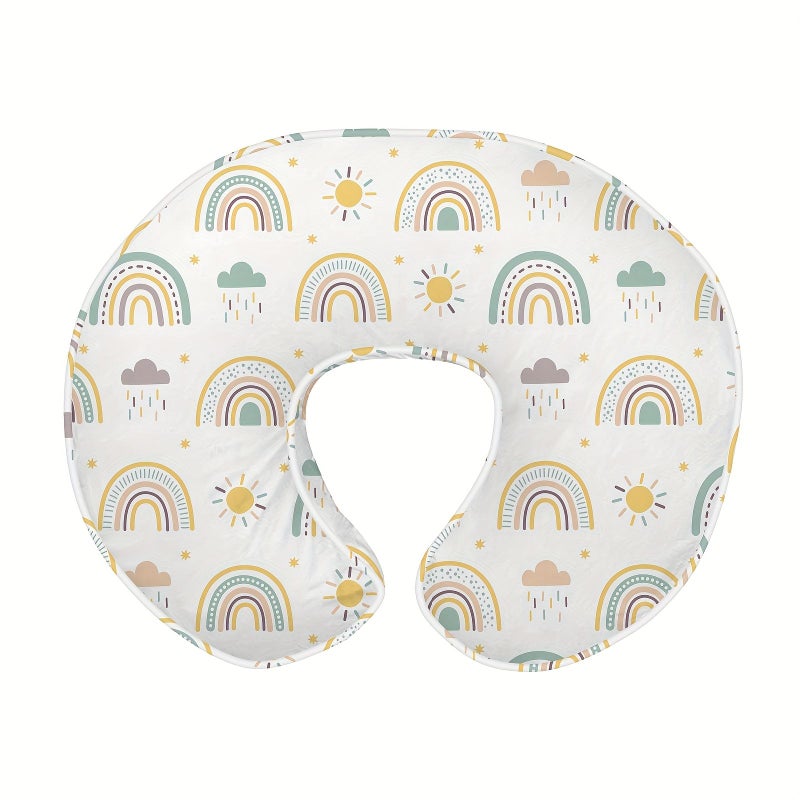 Leaf Butterfly Breastfeeding Pillow Nursing Support Cushion for Mother Baby Bottle Feeding Breathable Cover Multifunctional Travel Pillow 0 12 Months - Image 1