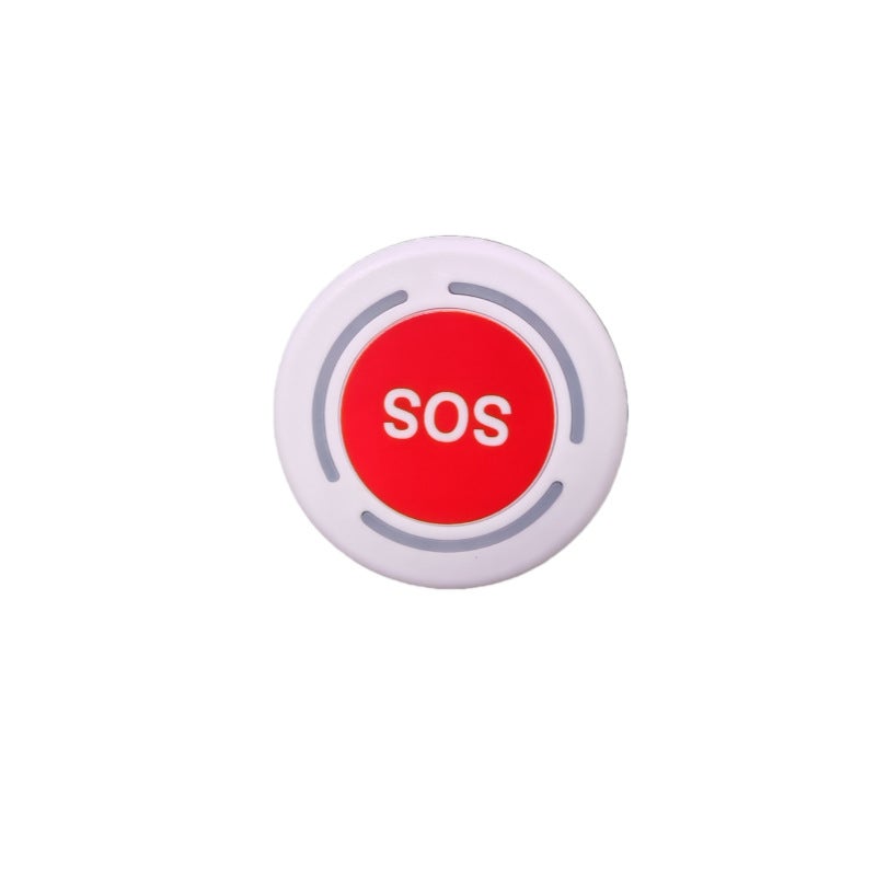جرس باب لاسلكي ذكي مزود بزر اتصال، أبيض - Image 5