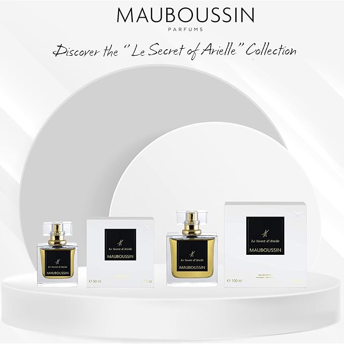Mauboussin Le Secret dArielle 100ml 33 Fl Oz Eau de Parfum for Women Floral Scent