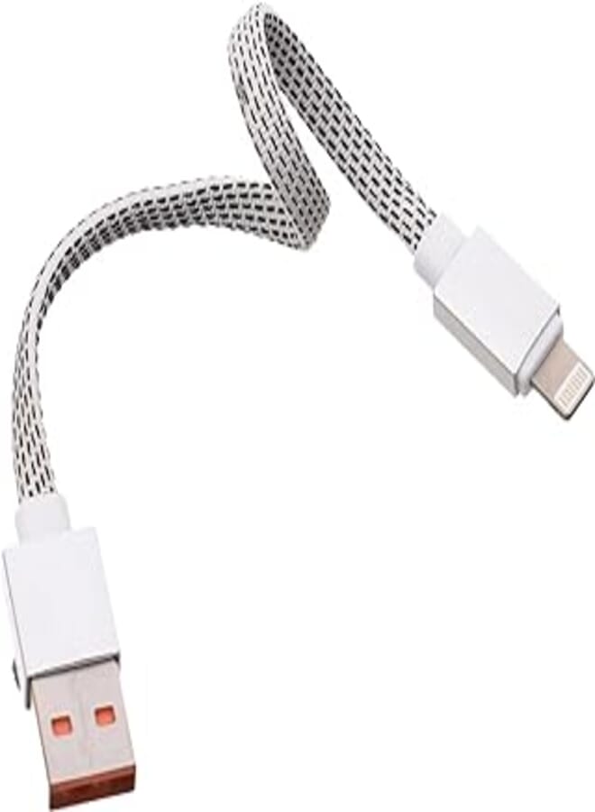GFUZ UC Fast Charging Data Cable Lightning To USB-A 100CM And 2.4 A Current - White