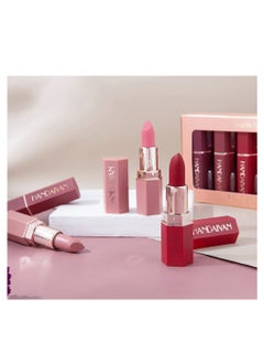 Lipstick Set For Women 6pcs Matte Moisturizing Velvet Long Lasting Waterproof Nude Non-Stick Cup 24 Hours Smudge Proof Permanent Color Stay Hydration Lightweight Texture Easy To Color Makeup Gift - pzsku/Z72B2D1E4EEAEBE5AD23EZ/45/_/1702021496/ec70e9b8-3f54-404c-be6a-562c949c2568