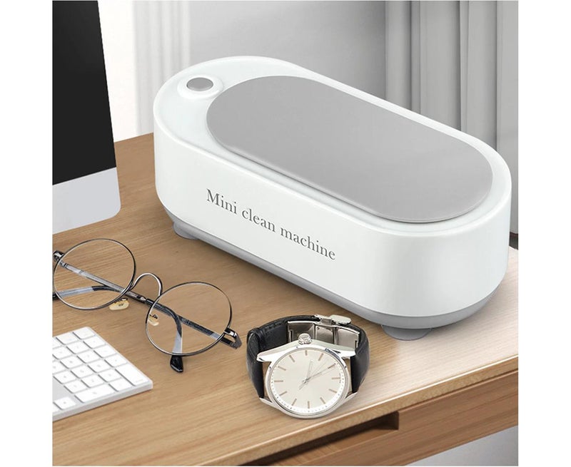 High-Frequency Ultrasonic Cleaning Device for Jewelry and More - White - Image 2