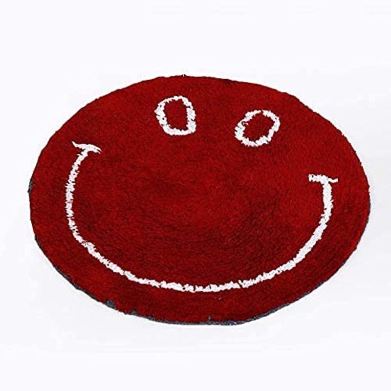 RM Handloom RMHANDLOOM Cotton Door Mat (Multicolour, 21 X 21", Round) - Image 4