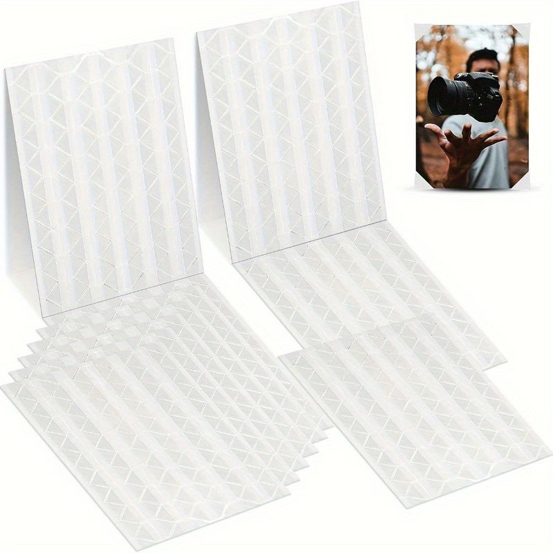 102 Transparent Self-Adhesive Photo Corner Stickers for Albums Memory And Picture Books - Image 2