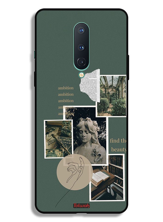 Tolwak OnePlus 8 5G Protective Case Cover Find The Beauty - Image 2