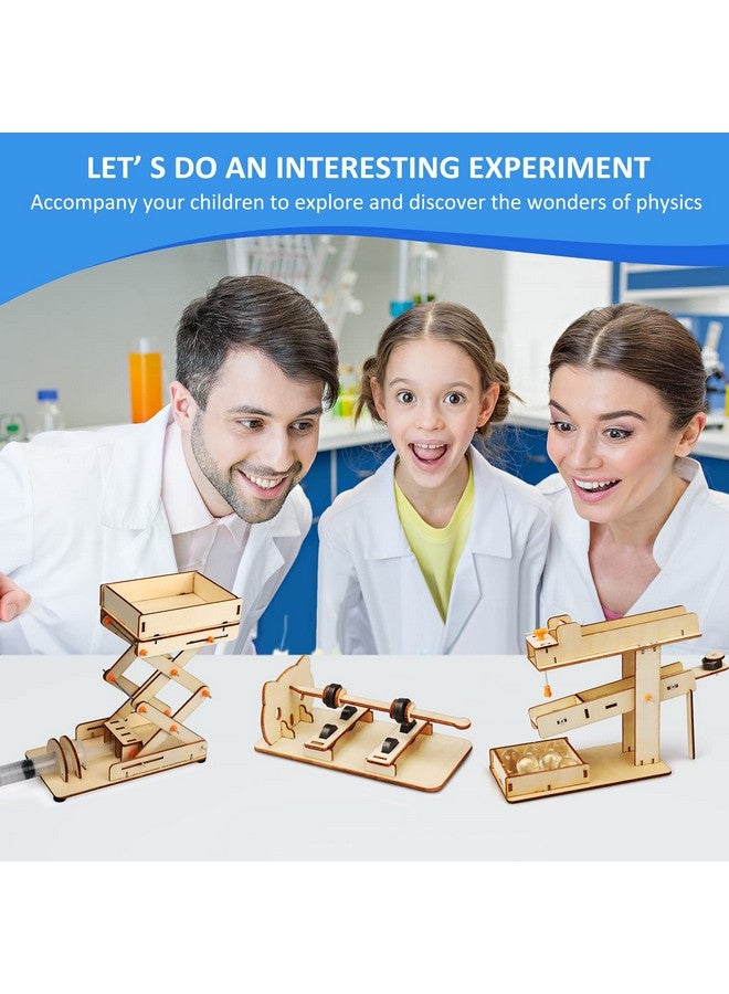 Poraxy 6 in 1 STEM Kits for Kids Age 8-10, Science Building Educational Experiment Projects 8-12, 3D Wooden Puzzles Crafts, Toys for Age 8-13, Gifts for Boys and Girls 6 7 8 9 10 11 12 13 Years Old - Image 5