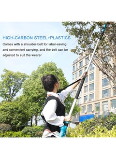 erorex High Carbon Steel Foldable Telescopic Rod Electric Pruning Shear Holder 1.5 1.9M High Branches Cutting Extension Bars  - Image 2