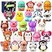 Amarlozn Squishies Fidget Toys for Kids 24 PCS Cute Party Favors Slow Rising Squeeze Toys Soft Foam Animals for Office Desk Decor Birthday Goodie Bag Fillers Christmas Stocking Stuffers Classroom Prizes - Image 2