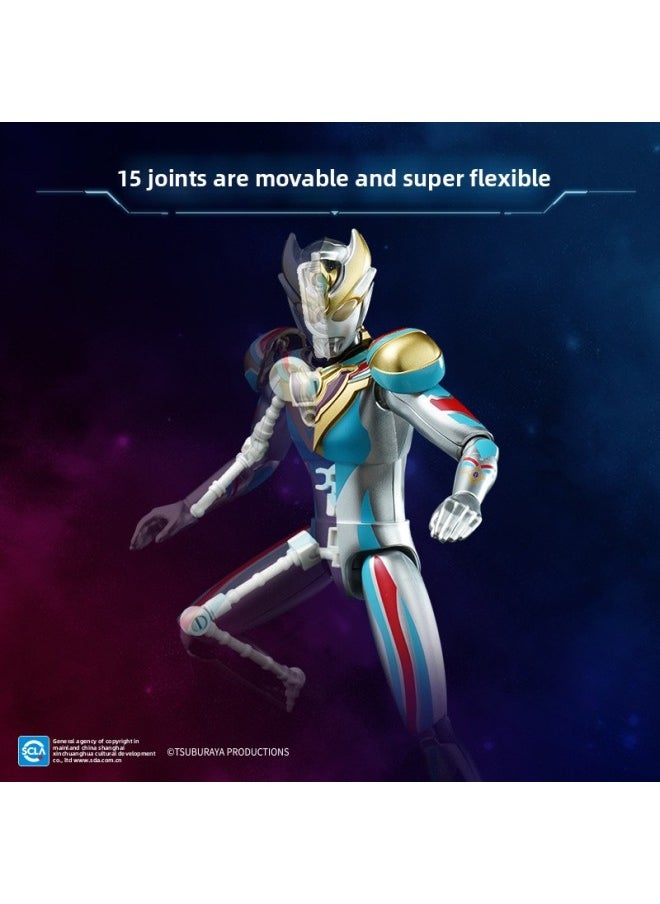 null - Enlightenment Wonderful Building Blocks Brilliant Ultraman De Kejie De Tega Monster Assembly Model Boy Assembled Toy-Color:Enlightenment K75066 Ultraman Dekai - Image 1
