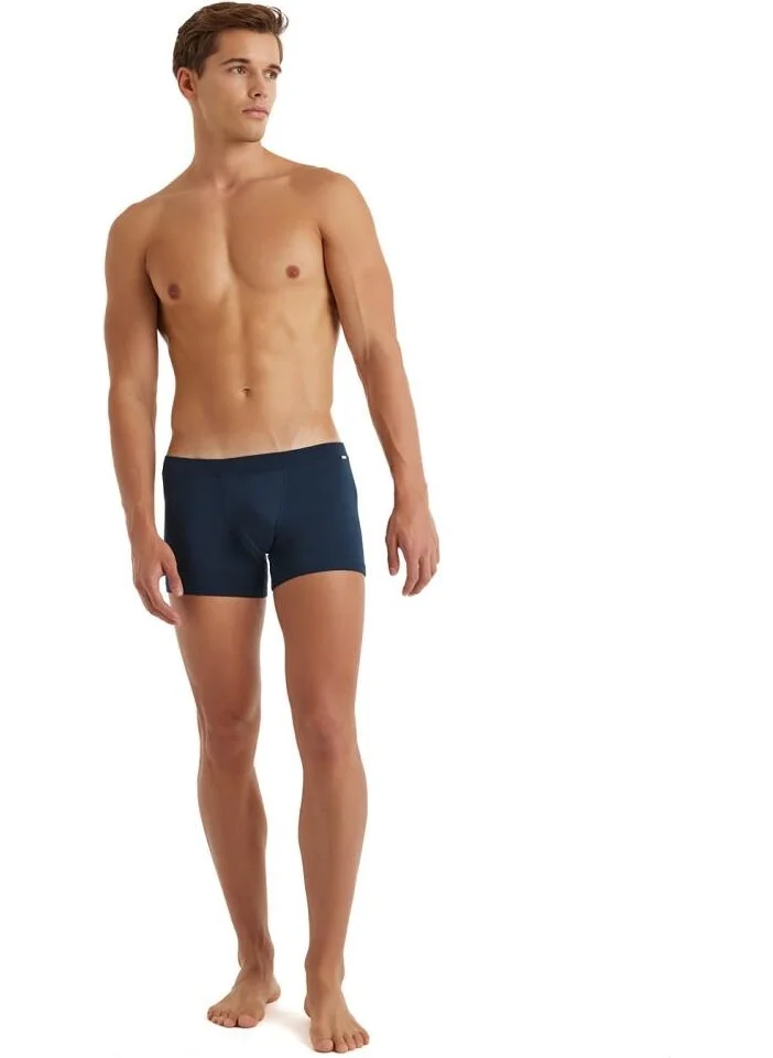 Blackspade Silver Navy Blue Boxer C0T1N3O9