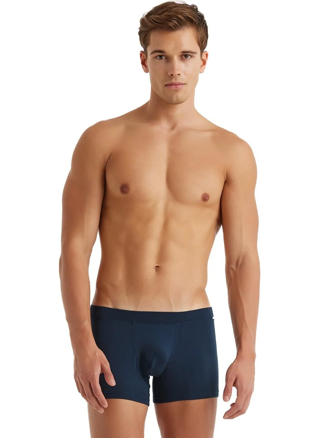 Blackspade Silver Navy Blue Boxer C0T1N3O9