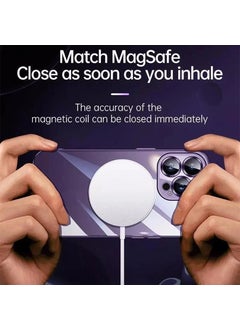 Dexmon iPhone 13 Case with Magsafe Charging Feature, Lens and Dust Protection, Stylish Logo Design, Hard Thin  - Image 5