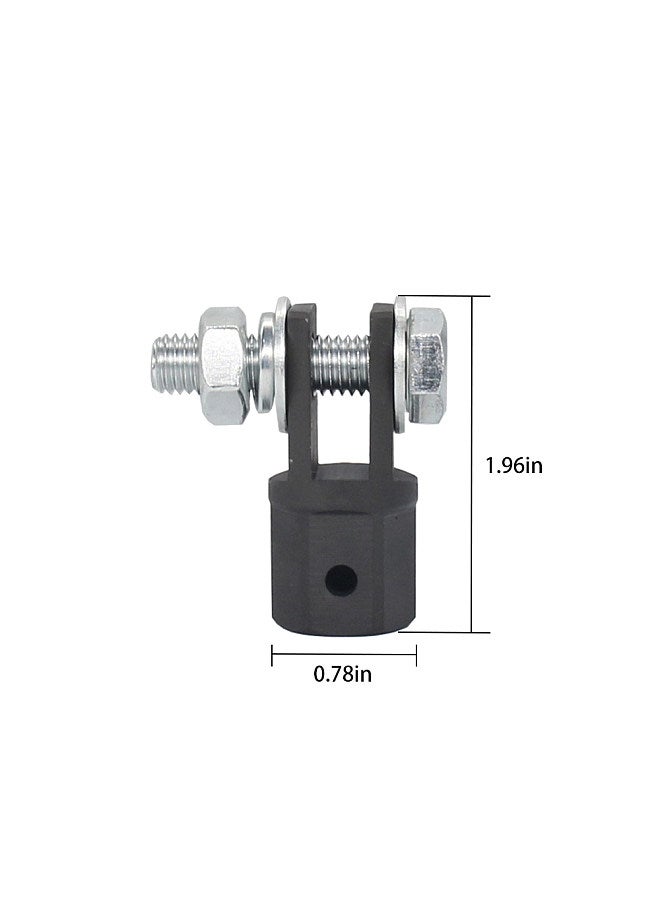 Scissor Jack Adapter Drill Adapter for 1/2 Inch Drive/Impact Wrench or 13/16 Inch Lug Wrench/Tire Iron or Socket