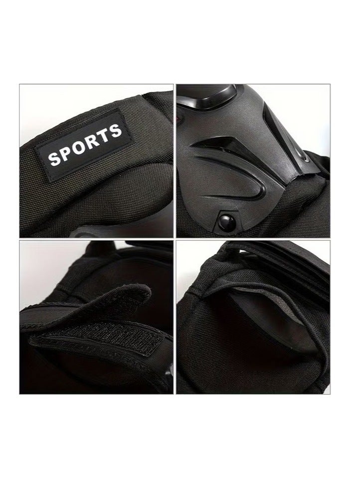 Bukela 1 Pair Motorcycle Knee Pads,Motorcycle Knee Shin Guard Pads,Adjustable Knee Cap Pads Protector,Heavy Duty Support Knee pads,Motorcycle Knee Brace - Image 3