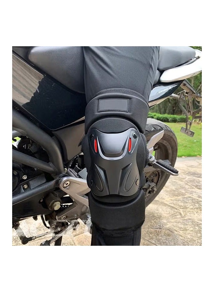 Bukela 1 Pair Motorcycle Knee Pads,Motorcycle Knee Shin Guard Pads,Adjustable Knee Cap Pads Protector,Heavy Duty Support Knee pads,Motorcycle Knee Brace - Image 5