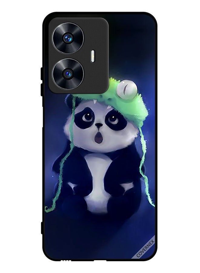 Covernex Protective Case Cover For Realme C55 Panda In Cap  - Image 1