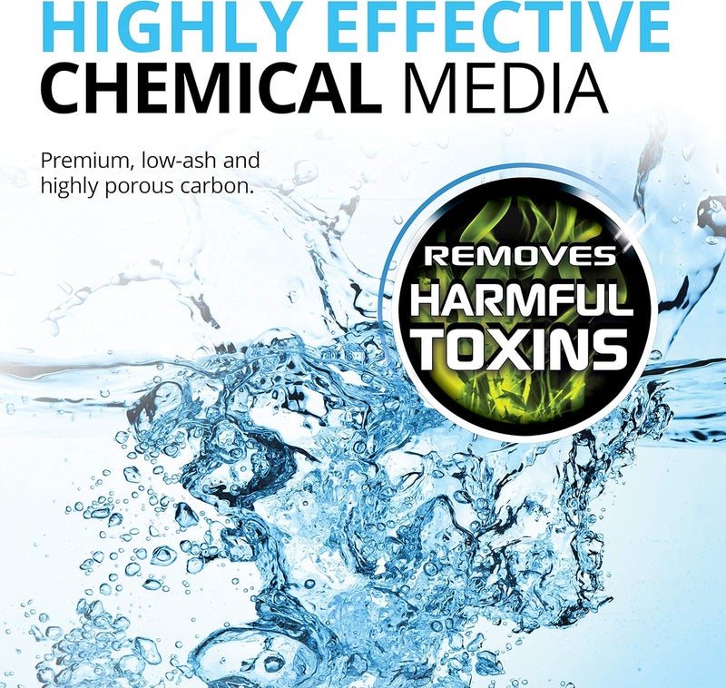Fluval Carbon Premium Bituminous Carbon - 3 x 100g Nylon Bags for Aquarium Filtration - Image 4