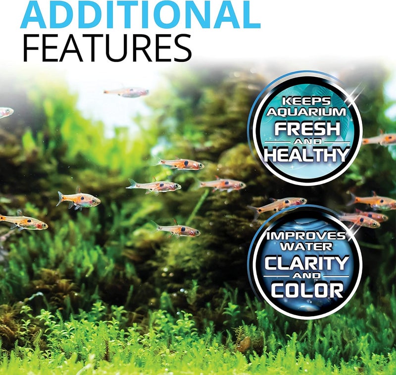 Fluval Carbon Premium Bituminous Carbon - 3 x 100g Nylon Bags for Aquarium Filtration - Image 5