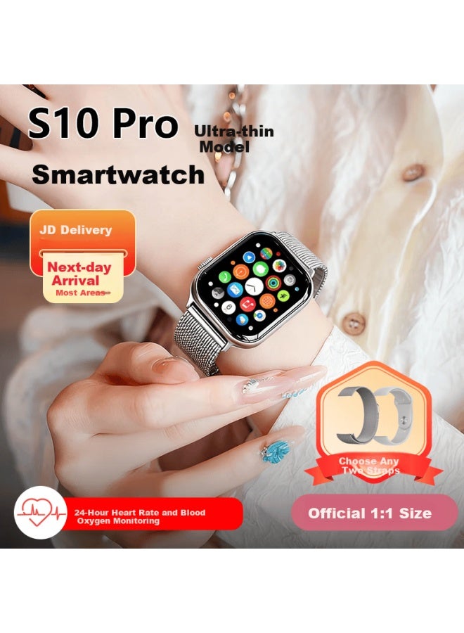 Divo Women's Smarch Huaqiangbei Top Configuration Long Battery Life Payment Heart Rate Blood Pressure Blood Oxygen Pedometer Sports Bracelet Valentine's Day Birthday Gift For Girlfriend