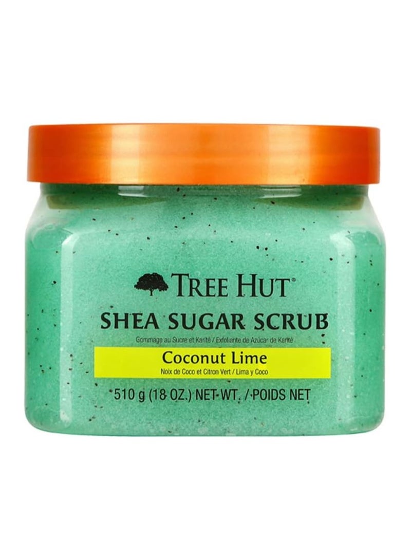 TREE HUT SHEA SUGAR SCRUB COCONUT LIME 18OZ - Image 1