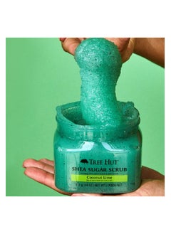 Tree Hut TREE HUT SHEA SUGAR SCRUB COCONUT LIME 18OZ  - Image 2