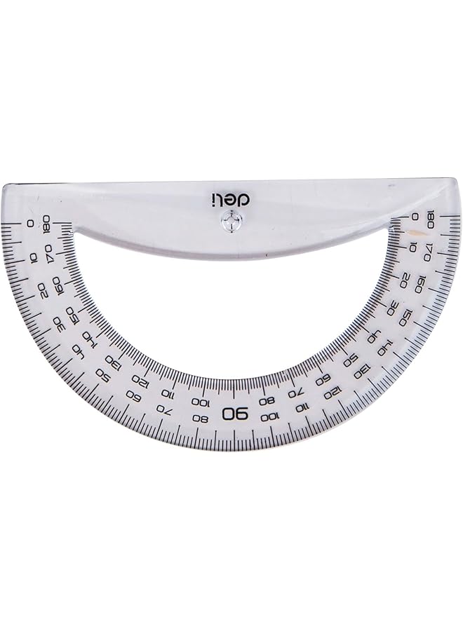 ديلي طقم مسطرة شفاف مكون من 4 قطع - Image 4