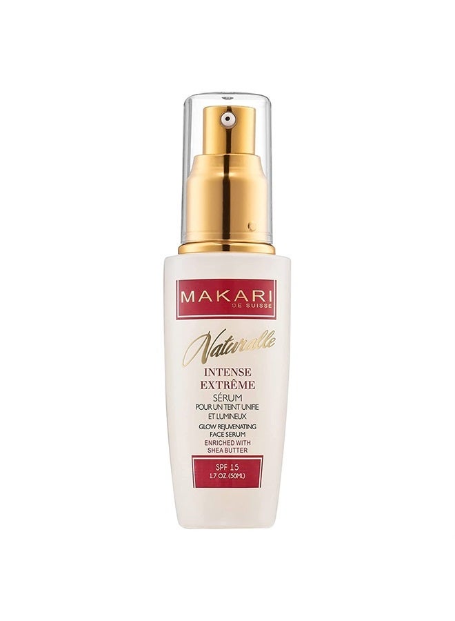 Makari Intense Extreme Toning Spot Treatment Serum SPF15 (1.7 oz) | Skin-Rejuvenating Serum with Shea Butter for Dry to Normal Skin Types | Helps Fade Blemishes, Soothe Wrinkles, and Brighten Skin - Image 1