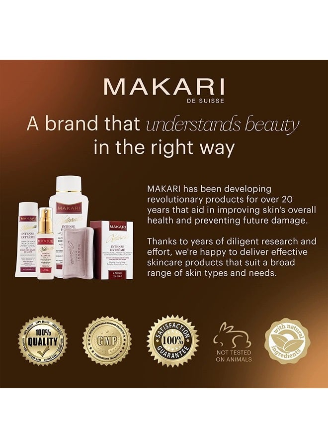 Makari Intense Extreme Toning Spot Treatment Serum SPF15 (1.7 oz) | Skin-Rejuvenating Serum with Shea Butter for Dry to Normal Skin Types | Helps Fade Blemishes, Soothe Wrinkles, and Brighten Skin - Image 2