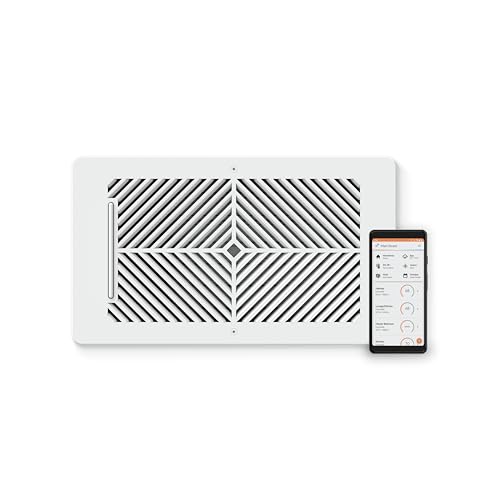 Flair Flair Smart Vent 6x10 White AC Vent Cover for Floors Walls and Ceilings 
