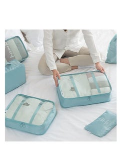 Arabest Travel Organizer Bag - Set of 7 Reusable Portable Travel Bags for Luggage Organizer Bags, Storage Bags, Compression Bags, Travel Bags with Zippers  - Image 3