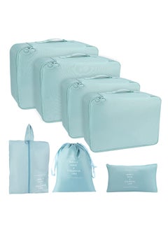 Arabest Travel Organizer Bag - Set of 7 Reusable Portable Travel Bags for Luggage Organizer Bags, Storage Bags, Compression Bags, Travel Bags with Zippers  - Image 5