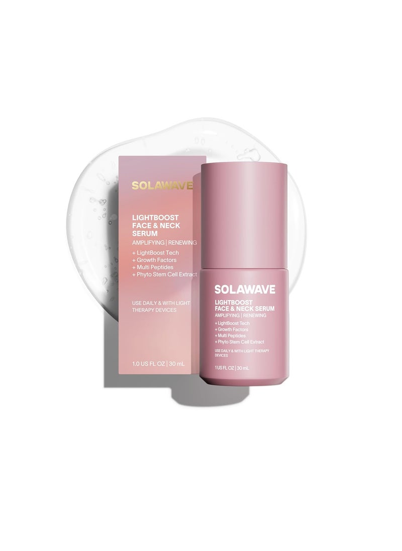 SOLAWAVE - Solawave LightBoost Face  Neck Serum - Image 1