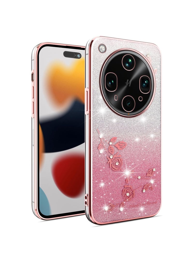 عام غطاء متوافق مع هاتف Oppo Find X8 Ultra - غطاء TPU مرن مضاد للصدمات، غطاء مذهب لامع بمظهر متقن، غطاء براق