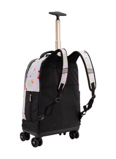 Wires 3 Piece Kids School Trolley Bag laptop compartment 4 Wheels With Lunch bag & Pencil Case  - Image 5