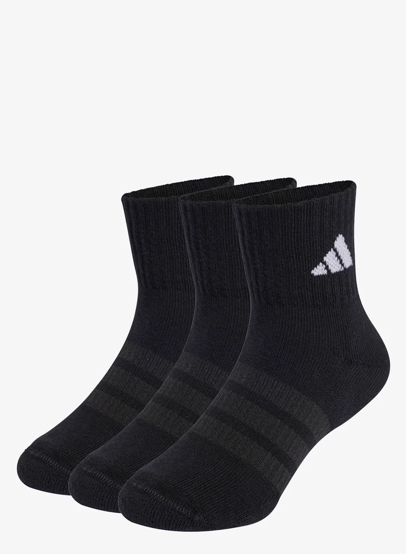 اديداس جوارب CUSHIONED SPORTSWEAR ANKLE 3 PAIR PACK