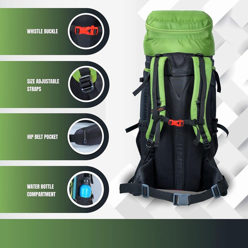 TRAWOC AEROFIT 60L Travel Backpack - Image 3