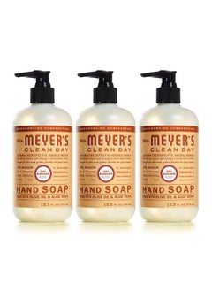 Mrs. Meyer's Clean Day Mrs. Meyer'S Hand Soap Made With Essential Oils Biodegradable Formula Oat Blossom 12.5 Fl. Oz  Pack Of 3  - Image 1