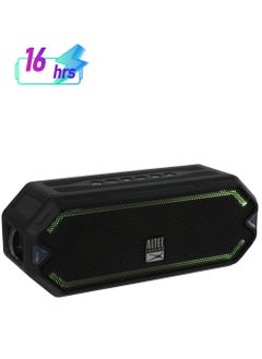 Altec Lansing HydraJolt  Waterproof Portable Speakers with Built in Phone Charger and Lights, Everything Proof Outdoor, Shockproof, Snowproof, 16 Hours Playtime  - Image 1