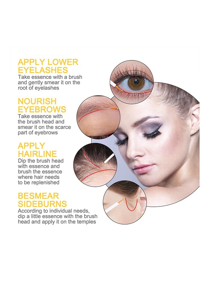 Jaysuing Eyelash Growth Serum, Eyelash Serum Growth, Eyelash Serum for Long Eyelashes, Eyelash Serum Lashes, for Longer, Thicker, Fuller, Stronger Growth, 10 ml - Image 4