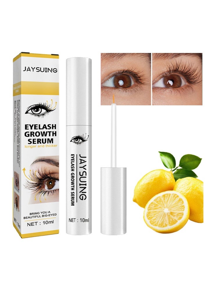 Jaysuing Eyelash Growth Serum, Eyelash Serum Growth, Eyelash Serum for Long Eyelashes, Eyelash Serum Lashes, for Longer, Thicker, Fuller, Stronger Growth, 10 ml - Image 1